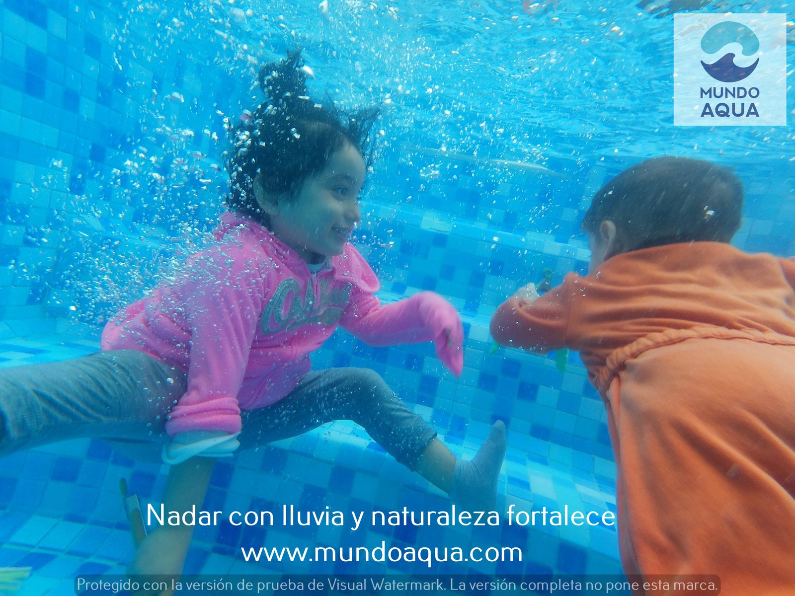Metodología para enseñar natación para bebés sin llanto